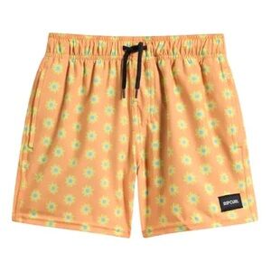 Rip Curl Orange Floral Boardshorts